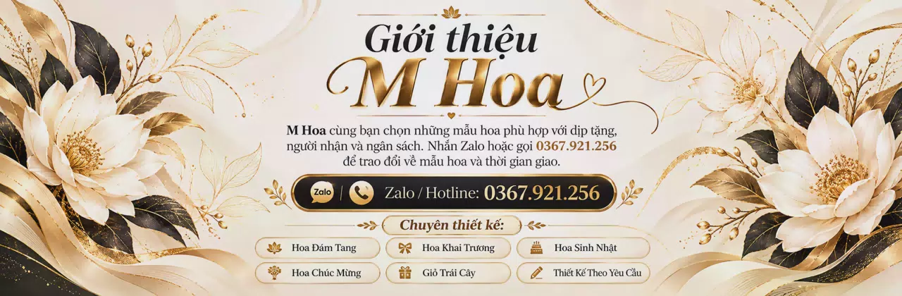 Ảnh bìa Shop hoa tươi Phường Sông Trí Hà Tĩnh - Chọn sắc hoa cho người thương
